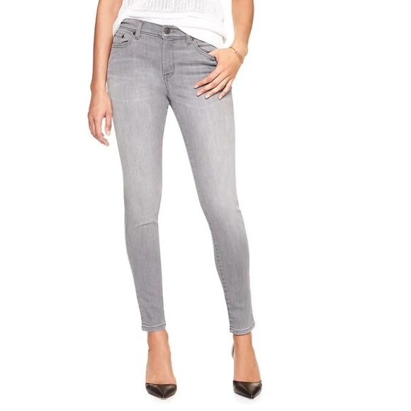 Banana Republic Factory Denim - NWT Banana Rep Grey Sculpt Skinny Jeans 4P v833